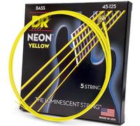 DR Cuerdas HI-DEF NEON cuerdas para bajo guitarra (NYB5-45)