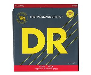Dr cuerdas tmh45 45 - 105 tamaño mediano Set hecho a mano cuello largo cuerdas con revestimiento de acero inoxidable