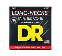 Dr cuerdas tmh545 45 - 125 Cuerdas De Graves Juego de tamaño mediano hecho a mano con revestimiento de cuello largo Taper acero inoxidable 5 cuerdas)