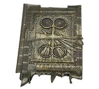 Dr DARKHOLD - Funda de látex para libro escarlata de The Damned Strange Witch Props, Oro envejecido., Talla única