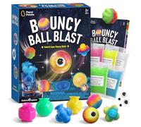 Dr. Daz Bouncy Ball Blast - Fabrica 5 Pelotas Saltarinas, Kit Científico y Creativo Stem para Niños, Juego de Manualidades para niños a Partir de 8 años