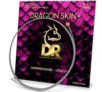 DR DEQ-11 - Cuerdas para guitarra eléctrica DRAGON SKIN+™ 11-52 - cuerdas para guitarra eléctrica