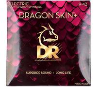 DR DEQ-9 - Cuerdas para guitarra eléctrica DRAGON SKIN+™ 09-42 - cuerdas para guitarra eléctrica