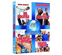 Dr. Dolittle / Dr. Dolittle 2 / Cheaper by the Dozen / Cheaper by the Dozen 2 [DVD] [1998] by Eddie Murphy