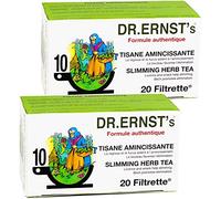 Dr. Ernst's #10 - Fórmula auténtica de tejido suavizante - Lote de 2 cajas de 20 bolsas de 2 g (ERNST's)