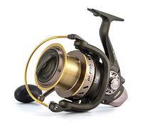 Dr.Fish Long Shot 12000 - Carrete Giratorio, Carrete de Pesca de Agua Salada para Pesca de Surf, 13+1 BBS, Arrastre máximo de 48 Libras, Ultra Alta Capacidad, Carrete de Pesca de Surf Resistente para