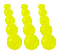 Dr.fish Paquete de 50 cuentas de pesca apiladas de trucha cuentas de señuelo suministros de fabricación de Walleye Rig Pesca Spinner Spinner en línea huevos de salmón