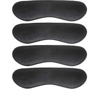 Dr. Foot's - Inserto de forro para zapatos demasiado grandes, insertos de zapatos para zapatos sueltos, evita resbalones en el talón, rozaduras, antideslizante, Negro -