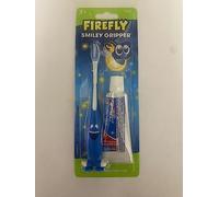 Dr. Fresh Dr. Fresh Smiley Gripper Toothbrush with Kid's Crest Toothpaste -1 set (Color Varies) by Dr. Fresh