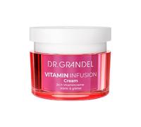 DR. GRANDEL Crema de infusión de vitamina: crema facial fortalecedora y suavizante de 24 horas, textura de fusión delicada, con manteca de mango, para pieles normales hasta pieles mixtas