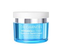 DR. GRANDEL Hydro Active Hyaluron Refill Cream 24 h Cuidado 50 ml | Suave textura de fusión para piel seca con relleno de ácido hialurónico y algas complejo de agua de mar
