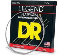 Dr Handmade Legend Polished flatwound Electric Guitar strings13 - 54