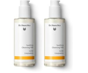 Dr. Hauschka Soothing Leche Limpiadora - 145 ml (Paquete de 2)