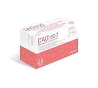 DR Healthcare DAOHEAD - Enzima DAO, Vit. B6, B9, B12 y cafeína - 60 cápsulas gastrorresistentes