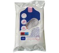 Dr Helewa Guantes prehumidificados para champú sin aclarado, 12 unidades