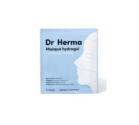Mascarilla de hidrogel Dr. Herma - Enriquecida con colágeno, niacinamida y ácido hialurónico - 1 x Mascarilla de colágeno coreana - Tratamiento facial hidratante e iluminador