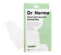 Dr Herma Parche Anti Granos, Parche Invisible para Acné - Resultados en 6 a 8 horas - Probado bajo control dermatológico - Ácido Salicílico, Hidrocoloides, Aceite de Árbol de Té - Caja de 24 parches