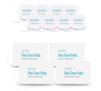 DR-HO'S Accesorios para el sistema de terapia del dolor, paquete de almohadillas de gel (2 pares de almohadillas grandes de tono flexible y 4 pares de almohadillas de gel pequeñas) para el control del