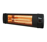 Dr Infrared Heater DR-238 - Calentador infrarrojo de carbono para exteriores, patio, garaje y cubiertas, estándar, color negro