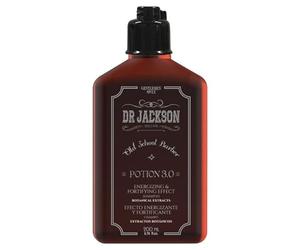 DR. JACKSON Champu Hombre 200 ML. Uso Diario 3 en 1. Shampoo Anticaspa, Champú Pelo Graso y Champu Barba Hombre con Efecto Acondicionador Pelo. Champu Sin Sulfatos ni Parabenos Revitalizador.