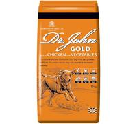 Dr John Gold Complete - Alimento seco para Perros, Pollo con Verduras, 15 kg