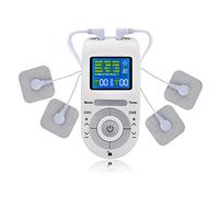 Dr.Lefran Estimulador Muscular de la máquina de la Unidad de decenas, Máquina de electroestimulador de 12 Modos, masajeador Corporal, Alivio del Dolor, estimulación Muscular EMS con 2 Pares