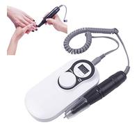 Dr.Lefran Máquina eléctrica del Taladro del Clavo, máquina eléctrica de Pulido Fuerte de la pedicura Recargable portátil 30000Rpm, para el Uso casero del salón