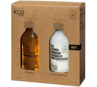 Dr lucy eco - set para perros con pelo áspero, champú y acondicionad