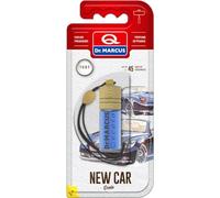 Dr. Marcus - Ambientador Ecolo New Car, Difusor de Fragancia Natural con Perfume Francés, Frasco de Vidrio con Tapa de Madera, Uso en Coche, Casa u Oficina, Hasta 45 Días de Duración, 4,5 ml