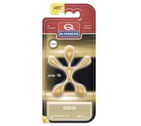 Dr. Marcus - Ambientador Lucky Top Gold, Colgante Aromático, de Larga Duración, Uso Universal, Hasta 49 Días de Fragancia, Diseño Original y Elegante