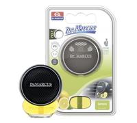 Dr. Marcus - Ambientador para Coche Speaker Lemon, Fragancia Cítrica de Limón, Diseño Elegante Tipo Altavoz, Liberación Prolongada Hasta 45 Días, Capacidad 8 ml