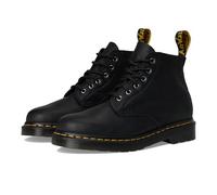 Dr. Martens Botines unisex de piel sin atar, 101 para adultos, Negro -, 10 Women/9 Men