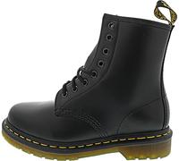 Dr. Martens 1460 8 Eye Boot, Botas de cuero Unisex, Negro (Black Greasy), 36 EU
