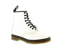 Dr. Martens 1460, Botas Militares Unisex, Blanco (White Smooth), 40 EU