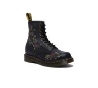 DR. MARTENS 1460 Decayed Roses Classic Tumbled Nappa, Boots Mujer, Negro, 36 EU
