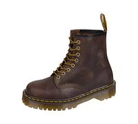 Dr. Marten's 1460 Original, botas unisex con cordones para adultos, Caballo loco marrón oscuro, 45 EU