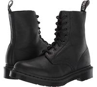 DR MARTENS Pascal 8 Ojo Cordones Virginia Core para Mujer en Negro Talla UK 3-9