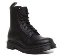 Dr MARTENS 1460 Pascal Mujer 8 Ojo Cuero Botas En Blanco Roto Talla EU 36-42