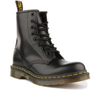 Dr Martens 1460 Smoth Cordones 8 Ojete Mujer Botas en Negro Talla UK 3-12