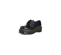 Dr. Martens 25567001, Half Shoes Unisex Adulto, Blk Polished Smooth, 41 EU
