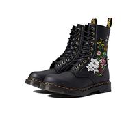 Dr. Martens 1490 Floral DM27453001, Womens bovver Boots, Black, 36 EU