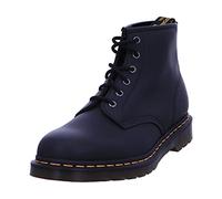 DR MARTENS 6 Eye Boot, Boots Unisex Adulto, Napa Negra, 45 EU