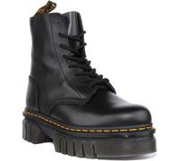 Dr. Martens Bota Hombre Audrich 27149001 8 ojales Suela gruesa Negro Tallas GB 3-8