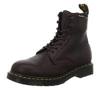Dr. Martens Botas de hombre en marrón con detalle de pespuntes y tirador trasero. Marrón 44