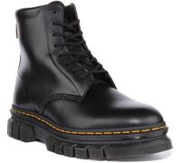 DR MARTENS 27833001 8L 8 Ojete Cuero Botas Hombre en Negro Talla UK 6-12