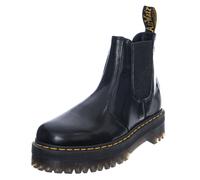 Dr. Martens 2976 QUAD BLACK POLISHED SMOOTH W 40 Negro