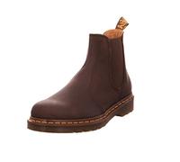 DR. MARTENS Botas Chelsea 2976 YS de piel Crazy Horse. Color marrón