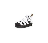 DR MARTENS 3 Strap Sandal, Sandals Mujer, White, 39 EU