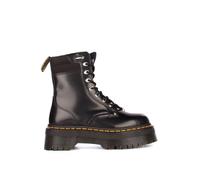 DR. MARTENS 8 Eye Boot, Boots Unisex Adulto, Black Buttero & Black 100% Recycled Da PK Mesh, 37 EU