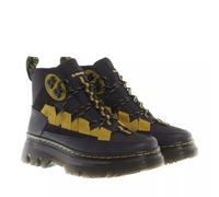 DR. MARTENS 8 Eye Boot, Boots Unisex Adulto, Black Lapstone & Black Poly Rip Stop, 44 EU
